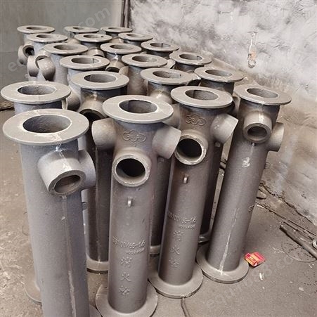 沧州益恒机械 树脂砂铸造工艺 球铁地下栓铸件 球墨铸铁件