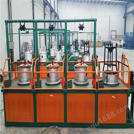 4连罐拉丝机生产厂家 华瑞 干式钢筋拔丝机 低碳钢丝冷拔丝设备 质量可靠