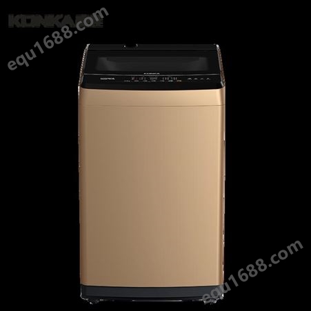 康佳（KONKA）洗衣机全自动9公斤波轮钢化玻璃盖板XQB90-1215G
