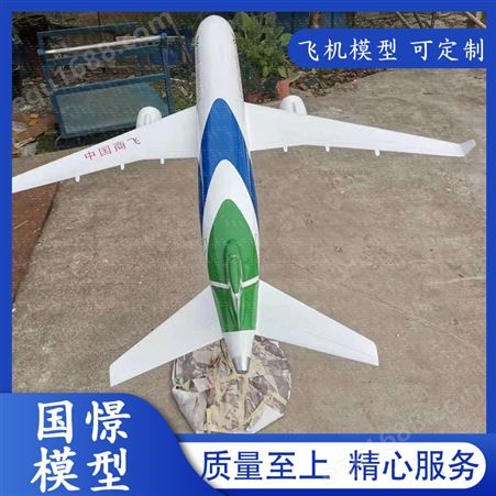国憬 仿真飞机模型定制 教学道具 景区园林铁艺定做道具 GJ2845