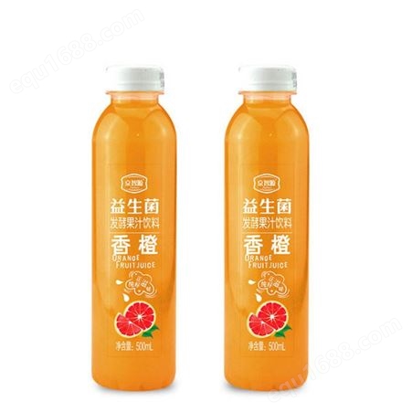 益生菌发酵香橙果汁饮料500mlx15瓶