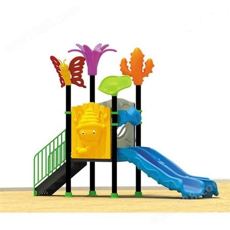 PE板户外组合滑梯 幼儿园小区游乐场设备 浩圆直供
