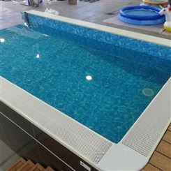 游力安 游泳池建造 私家别墅露天泳池 装配式 安装便捷