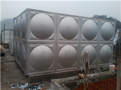 南n宁柳l州j食品级304不锈钢矩形组合式生活水箱采用内部焊接方式