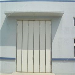 多扇折叠堆积门 保温工业折叠门 隔热隔音 工厂使用