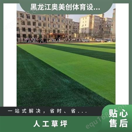 奥美创 材质PE C型草丝 填充草 国标 足球场地人工草坪