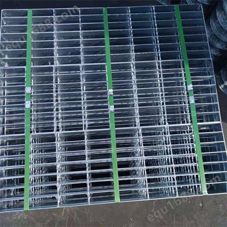 污水厂地沟排水盖板热镀锌平面型钢格栅 安全牢固 抗压性能