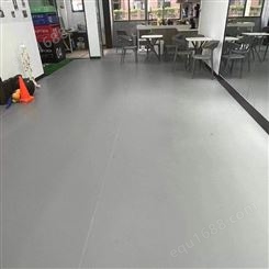 旭方 重庆篮球场地胶 室内专业防滑减震弹性运动地板定制图案PVC塑胶垫篮球