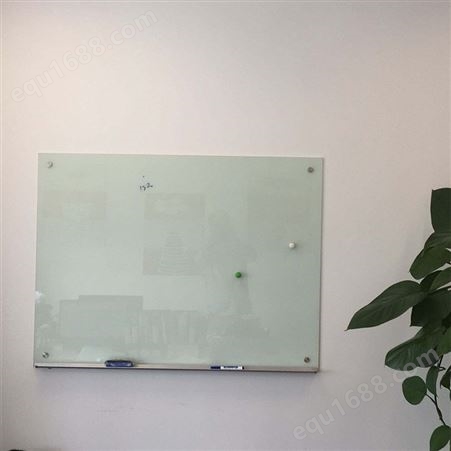 玻璃白板 防爆钢化磁性超白烤漆办公会议室写字板 鼎峰博晟 F001