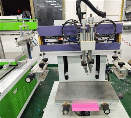 泰邦-2030气动式平面丝印机塑料制品玻璃片材五金平板纸片印刷