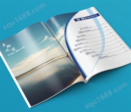 厂家专业印刷各类企业画册 产品说明书 精装胶装画册 书刊杂志彩页