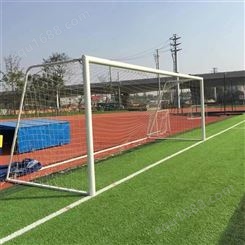 甲冠体育定制中小学国标足球门 体育场地足球场用足球框厂家