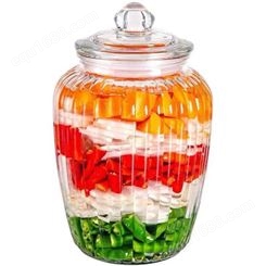 玻璃储物罐 淄博厨房玻璃密封罐 透明储物罐蜂蜜瓶茶叶罐 干果储藏收纳罐 玻璃罐
