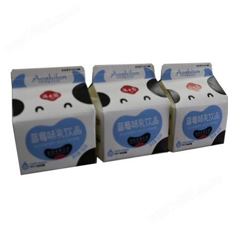 低温型带盖屋顶盒加工 牛奶奶油包装盒出售 快速发货 按时发货