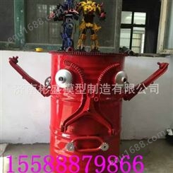 大型铁艺模型  坦克模型  广东广州展   变形金刚模型 机器人模型