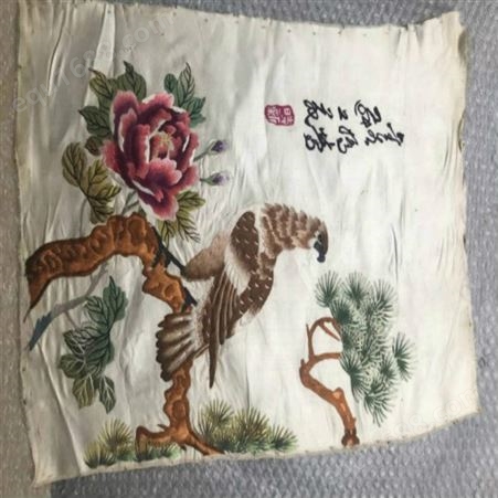老刺绣高价回收公司   上海市老刺绣收购收藏