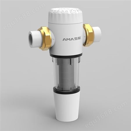 SNQZ-AS02BS生能前置过滤器家用反冲洗全屋自来水大容量滤水器