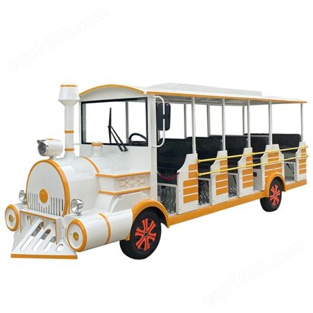 多灵 燃油观光小火车 仿火车造型 电动旅游代步车