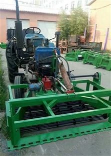 绿创 挖蒜机 四轮拖拉机前置式大蒜收获机 挖蒜拔蒜机 铲蒜苗机器