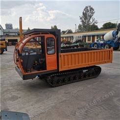 YY-LDC-TF606 6吨工程施工履带运输车 农用液压自卸搬运车 拉页岩