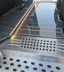 别克GL8奔驰威霆传祺GM8商务车木地板改装迎宾踏板