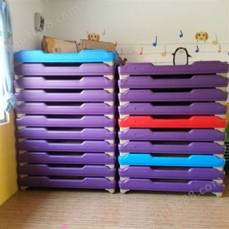 梦航玩具幼儿园午睡床专用实木叠叠床小学生午休床儿童单人床早教托管班床