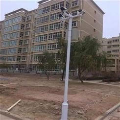 无线太阳能监控 八角监控立杆迁西八角监控立杆 北京通州路灯杆