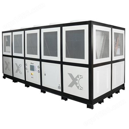信日 风冷式螺杆冷水机工业箱式制冷机自动化塑胶制冷设备