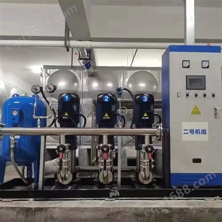 BRHG企业节能恒压供水设备 变频自动化 高层增压供水 日供水量3000m³