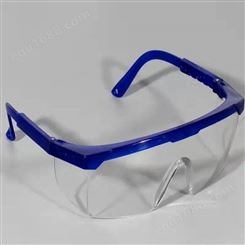 蓝色防护护目镜