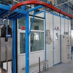 惠州静电搪瓷生产线生产 奥通 静电搪瓷生产线供应 铸造