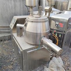 二手食品湿法混合制粒机 GHL-10/200L型钛白粉造粒设备