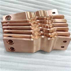 铜皮导电带开关柜汇流连接 导热性强异型电器柜铜箔软连接 福能