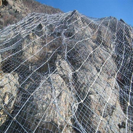 石笼网边坡防护网预防山体滑坡网防落实网SNS主动柔性边坡网