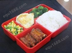 优冷科技商用团餐快餐学校食堂外卖分隔餐盒