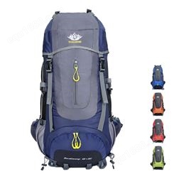 登山包运动户外露营收纳定制LOGO双肩包防水大容量背包徒步旅行包