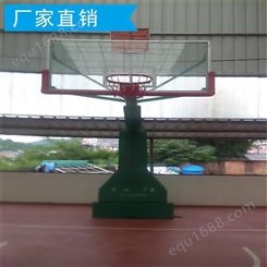 南宁兴宁移动式篮球架厂家可安装|操场篮球架
